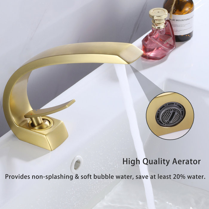 Selected Single Hole Faucet Single-handle Bathroom Faucet & Reviews